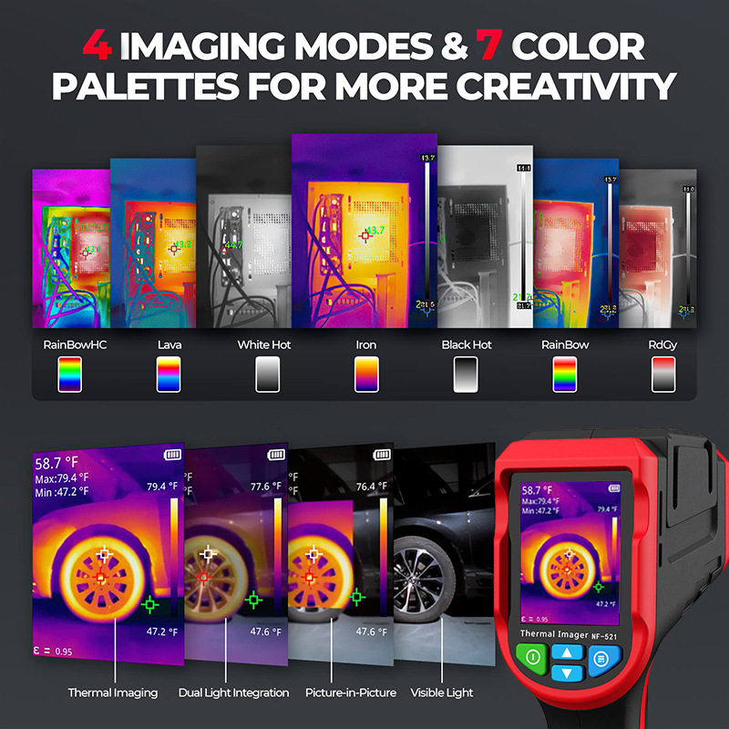 กล้องถ่ายภาพความร้อนอินฟราเรด  - Nf 521 Thermal Imaging Camera บทวิจารณ์และราคา