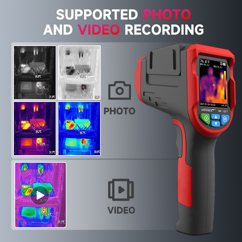 กล้องถ่ายภาพความร้อนแบบมือถือส - Nf 521 Thermal Imaging Camera บทวิจารณ์และราคา