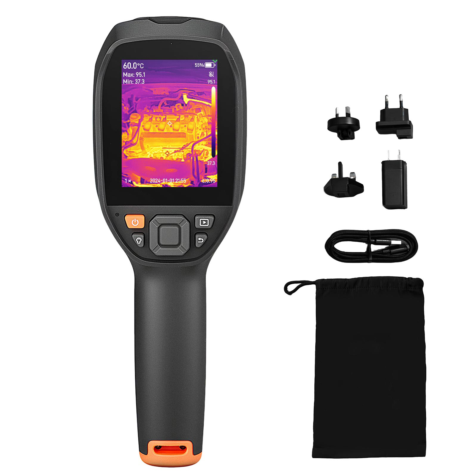 กล้องถ่ายภาพความร้อน SucceBuy  - Thermal Imaging Camera 256X192 บทวิจารณ์และราคา
