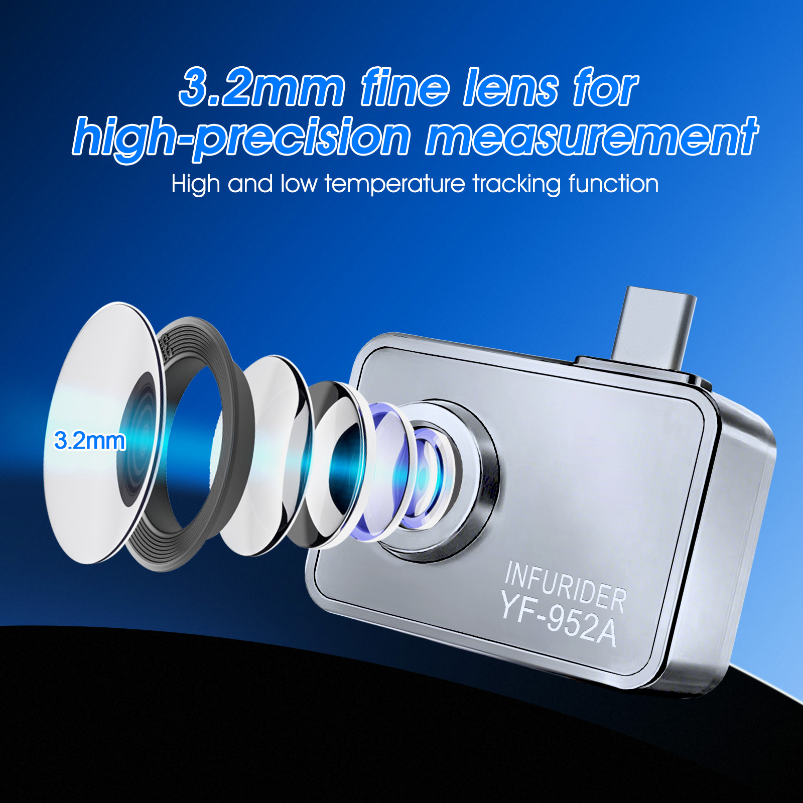 กล้องถ่ายภาพความร้อนสำหรับระบบ - Thermal Imaging Camera 256X192 บทวิจารณ์และราคา