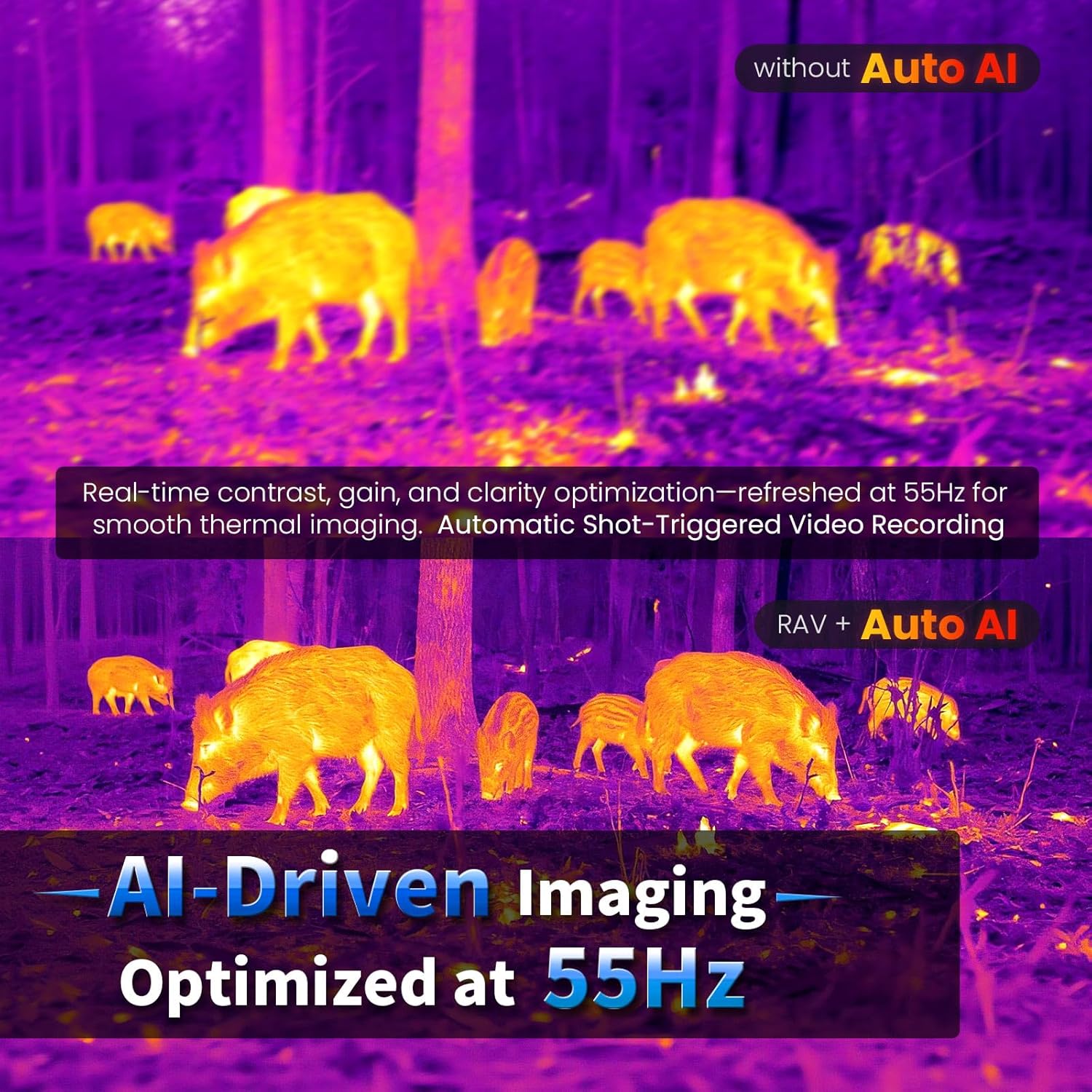 กล้องส่องทางไกลแบบใช้ความร้อน  - Hunting Thermal Imaging Scope บทวิจารณ์และราคา